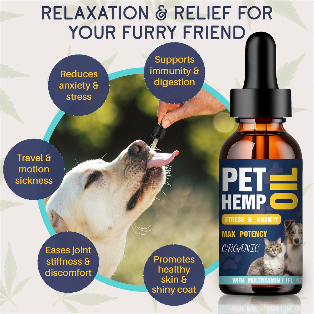 Pack Prozima 3 huiles chanvre pour chiens et chats
