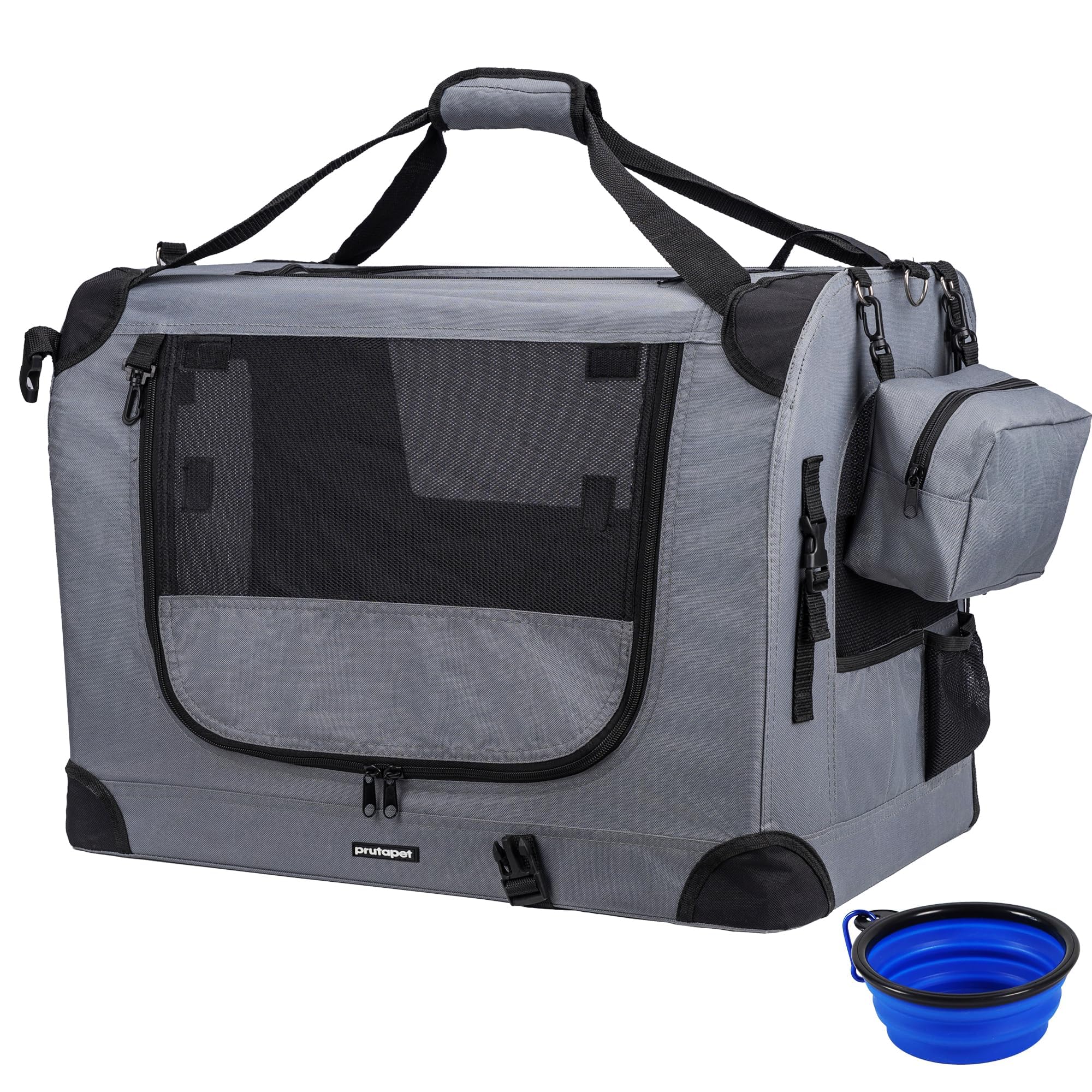 Portoir Prutapet grand espace pour chat, parfait pour se lever et se tourner en voyage.