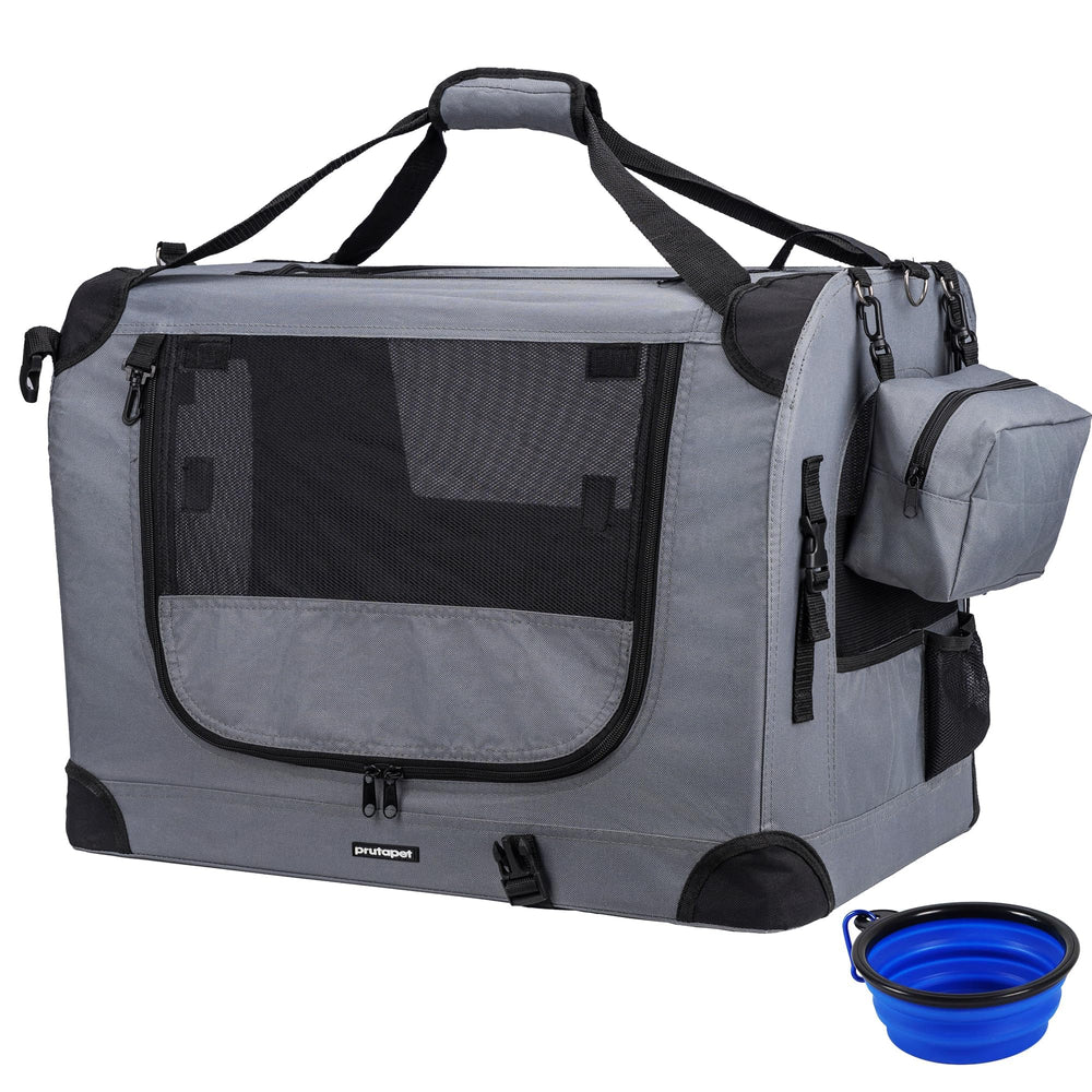 Portoir Prutapet grand espace pour chat, parfait pour se lever et se tourner en voyage.