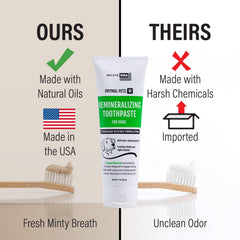 Prymal Pets dentifrice sans fluorure sécurité à avaler pour chien