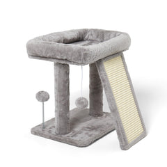 Psicway Tour Arbre Chat Petit - plateforme supérieure douce pour repos paisible