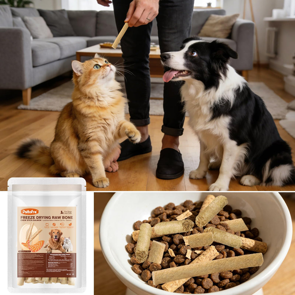 Psitofre sans additifs artificiels, friandise sûre pour chats