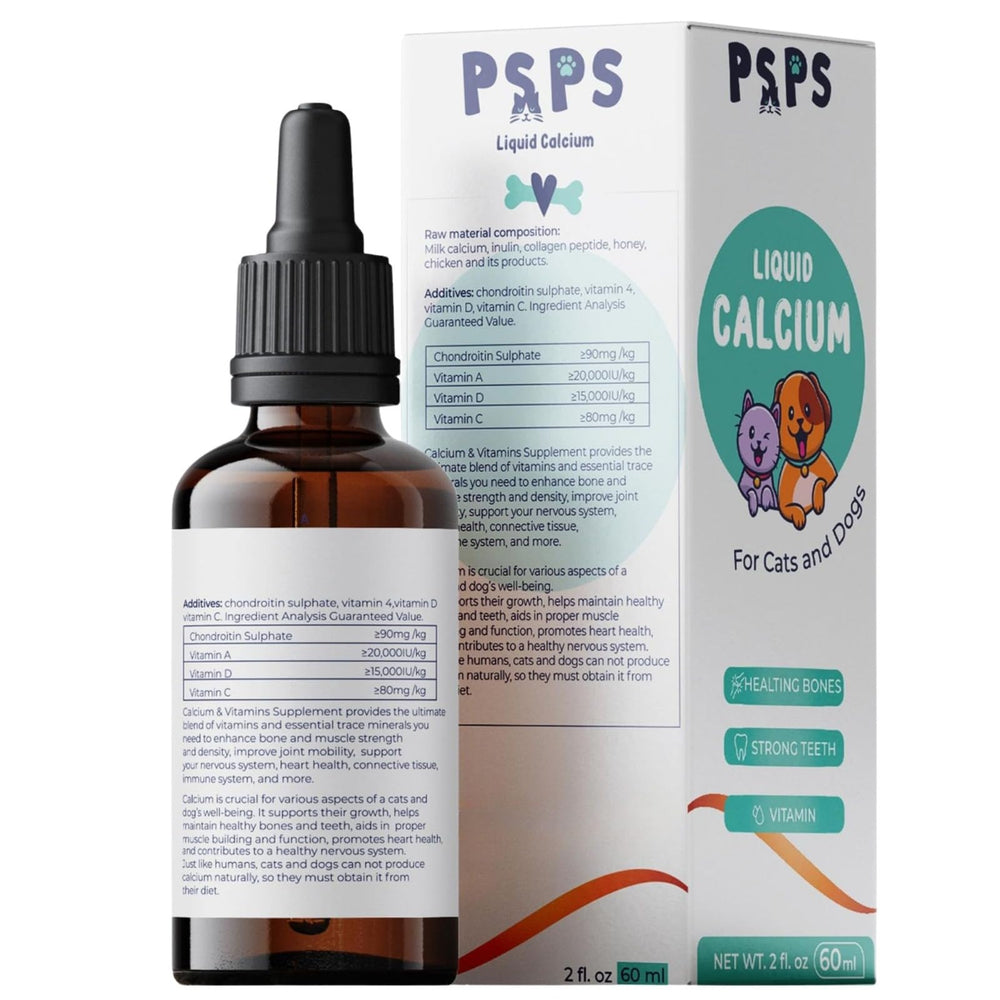 psps-calcium-liquide-etiquette-claire, étiquette claire et lisible