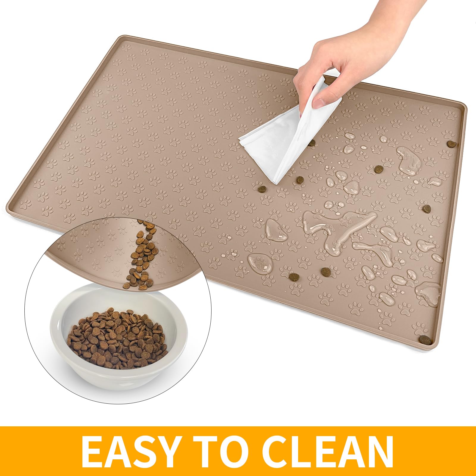 Matériau durable et pliable, idéal pour voyage et rangement.