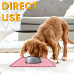 Ptlom tapis-nourrissage silicone, facile à nettoyer et durable.