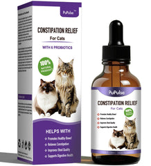 PuPulse Constipation Relief : pipette de dosage précis pour soulager le mal de ventre du chat