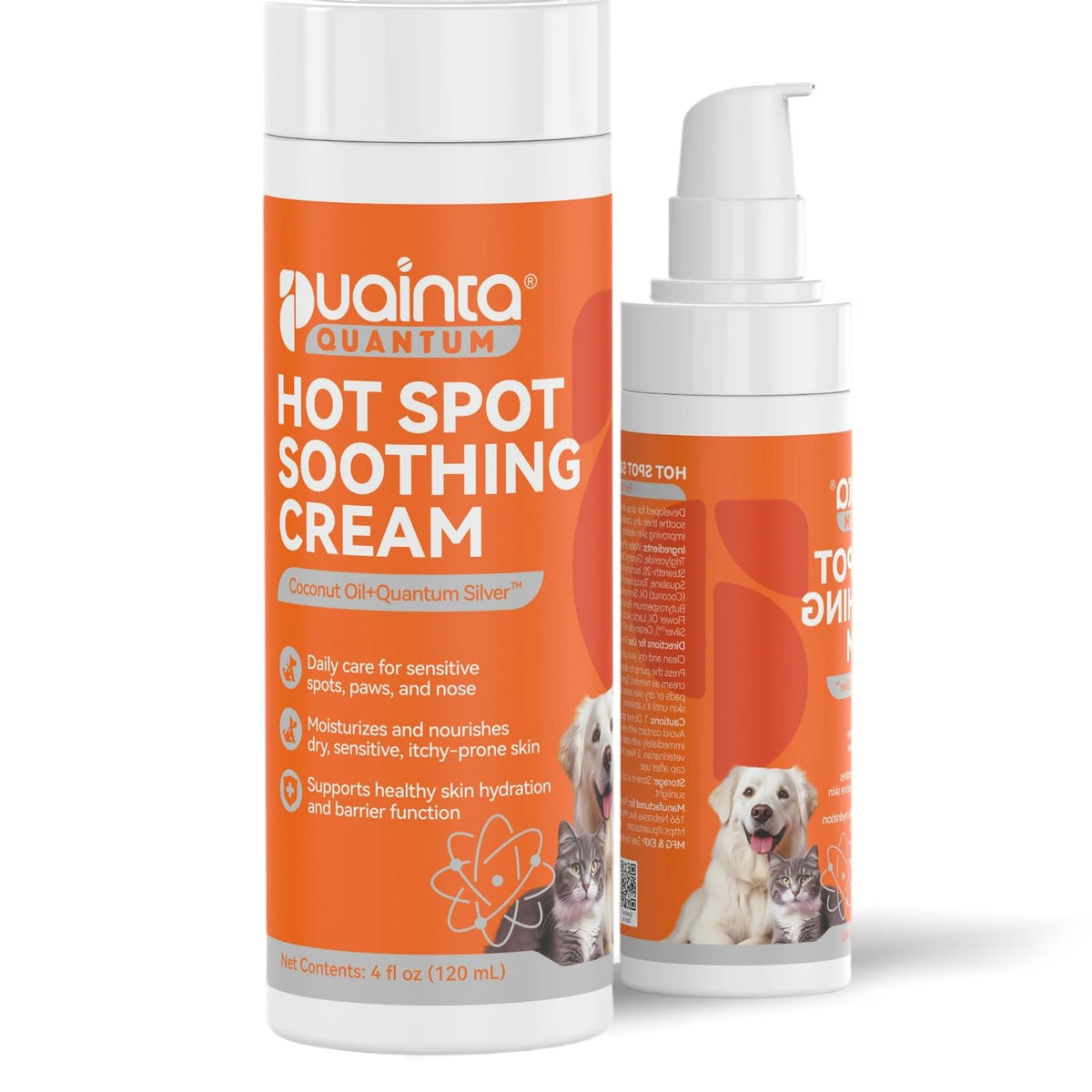 PUAINTA Crème hotspot pour chiens et chats apaisant rapidement les démangeaisons