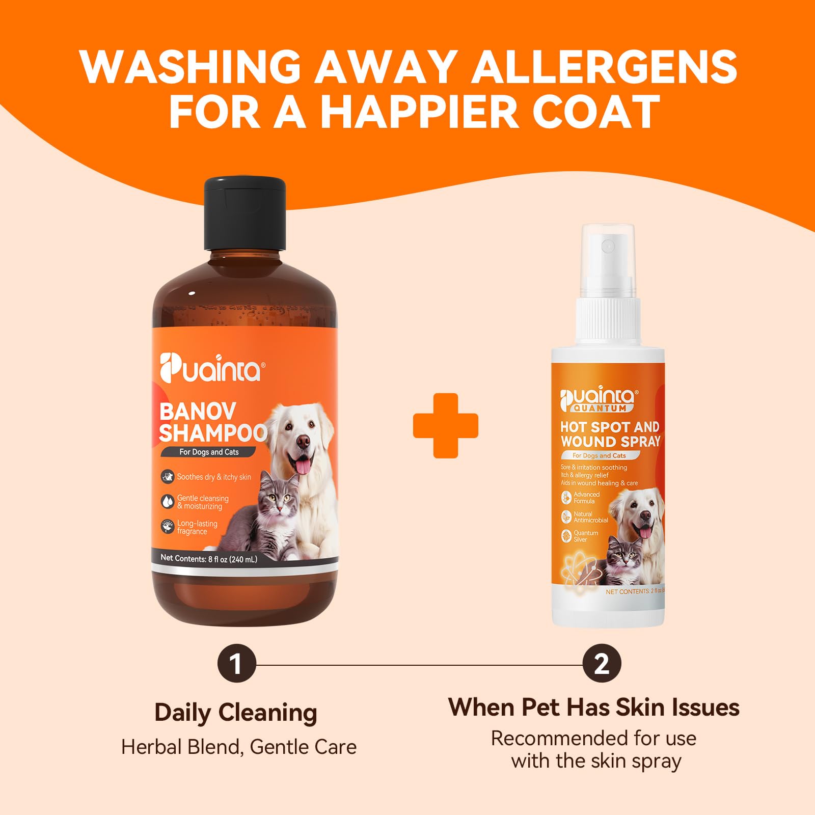 PUAINTA shampooing - ingrédients naturels huile arbre à thé.