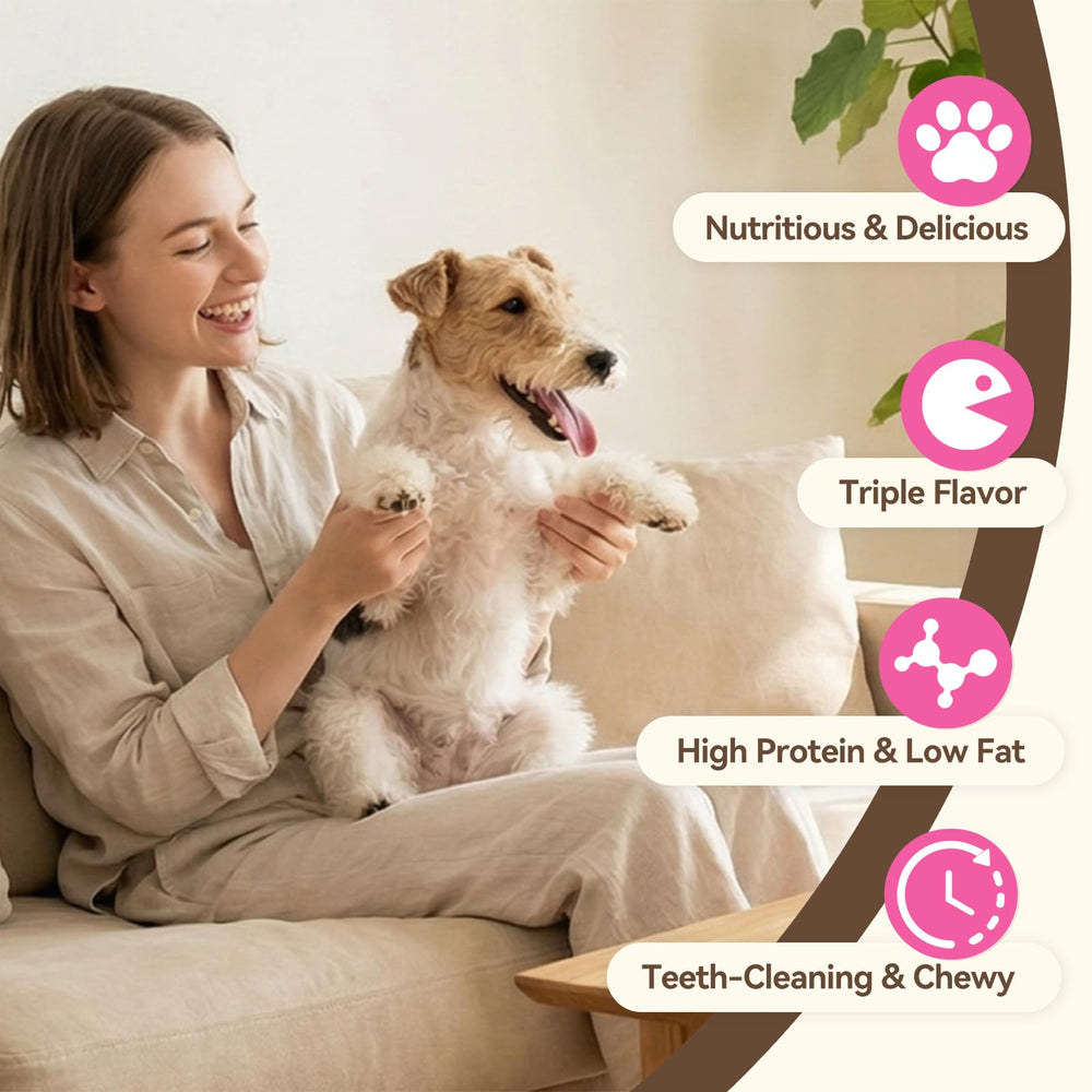 Batonnet Puddonio 5 pouces pour petits et moyens chiens
