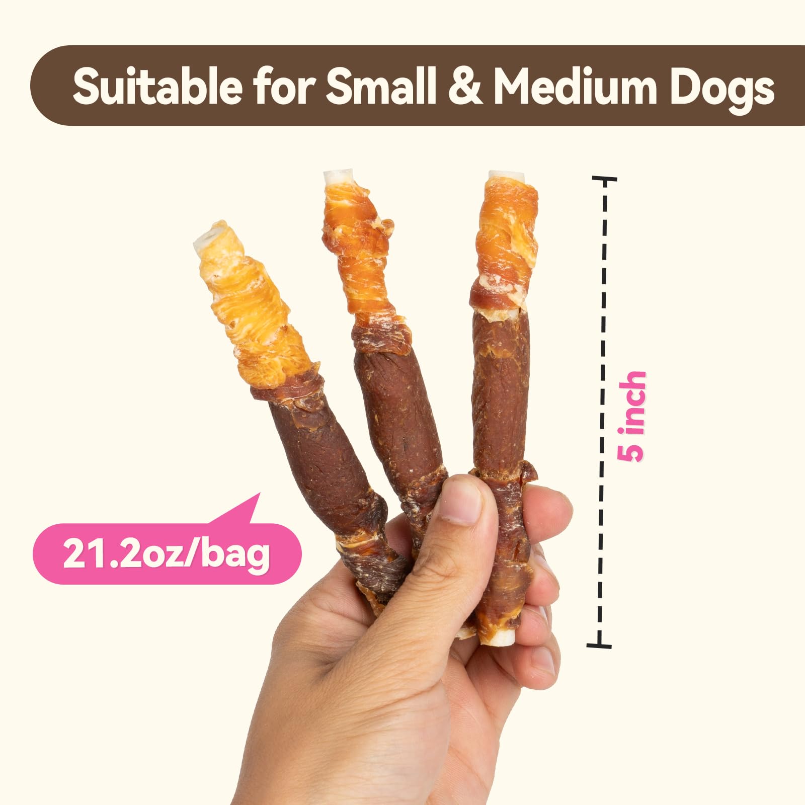 Pack Puddonio 30 bouchées pour chiens de petite et moyenne taille