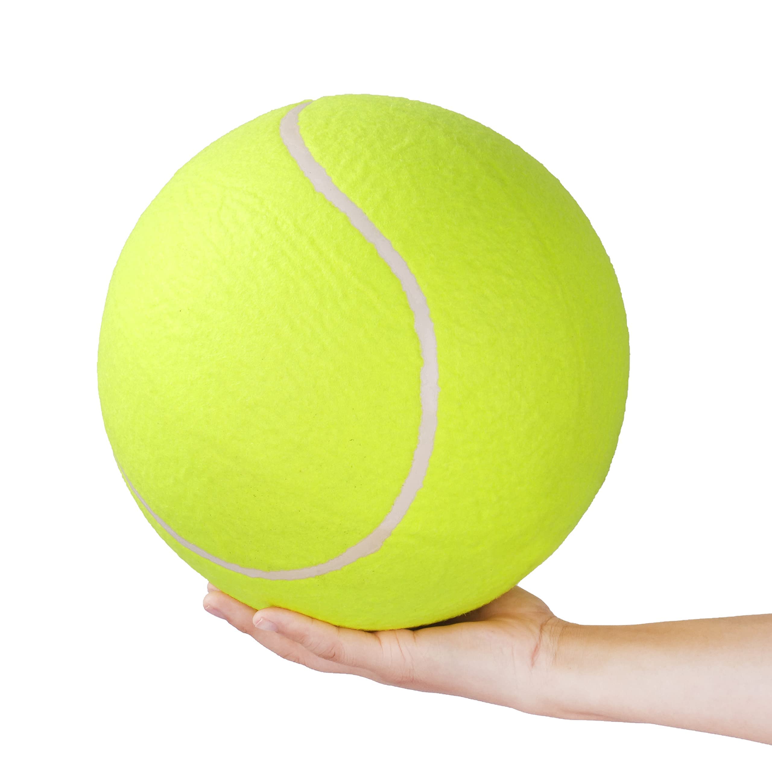 PULEEBO balle géante avec pompe incluse, pratique pour gonfler rapidement.