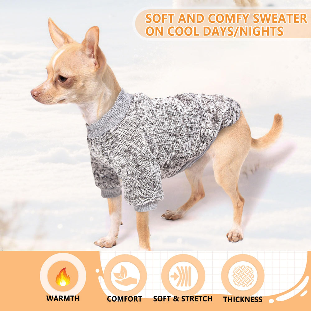 Pull-chien-petit-design-simple: ajustement confortable et liberté de mouvement.