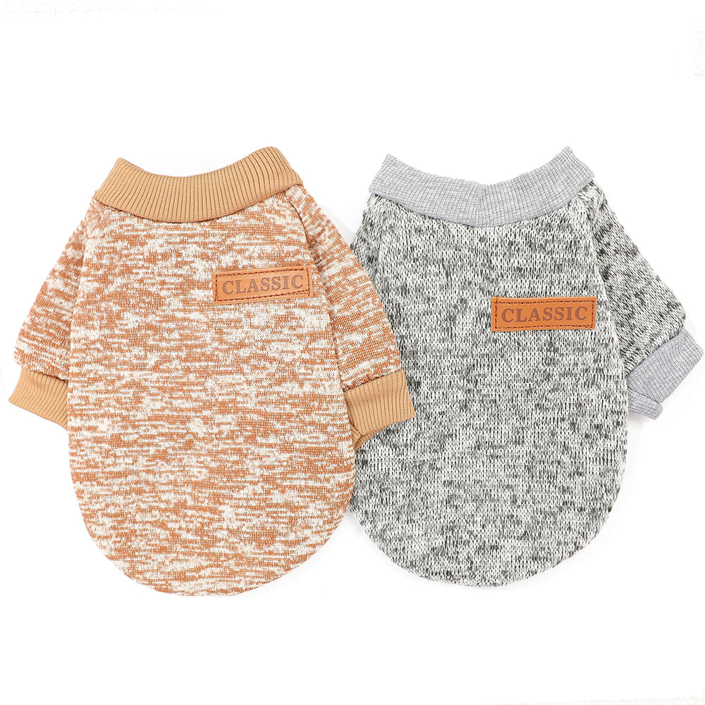 Pull-chien-petit-usage-hiver: chaleur légère pour balades en hiver.