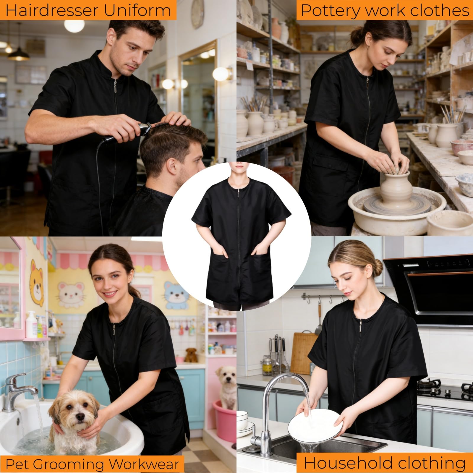 Protection des vetements des clients avec la veste Pumtus.