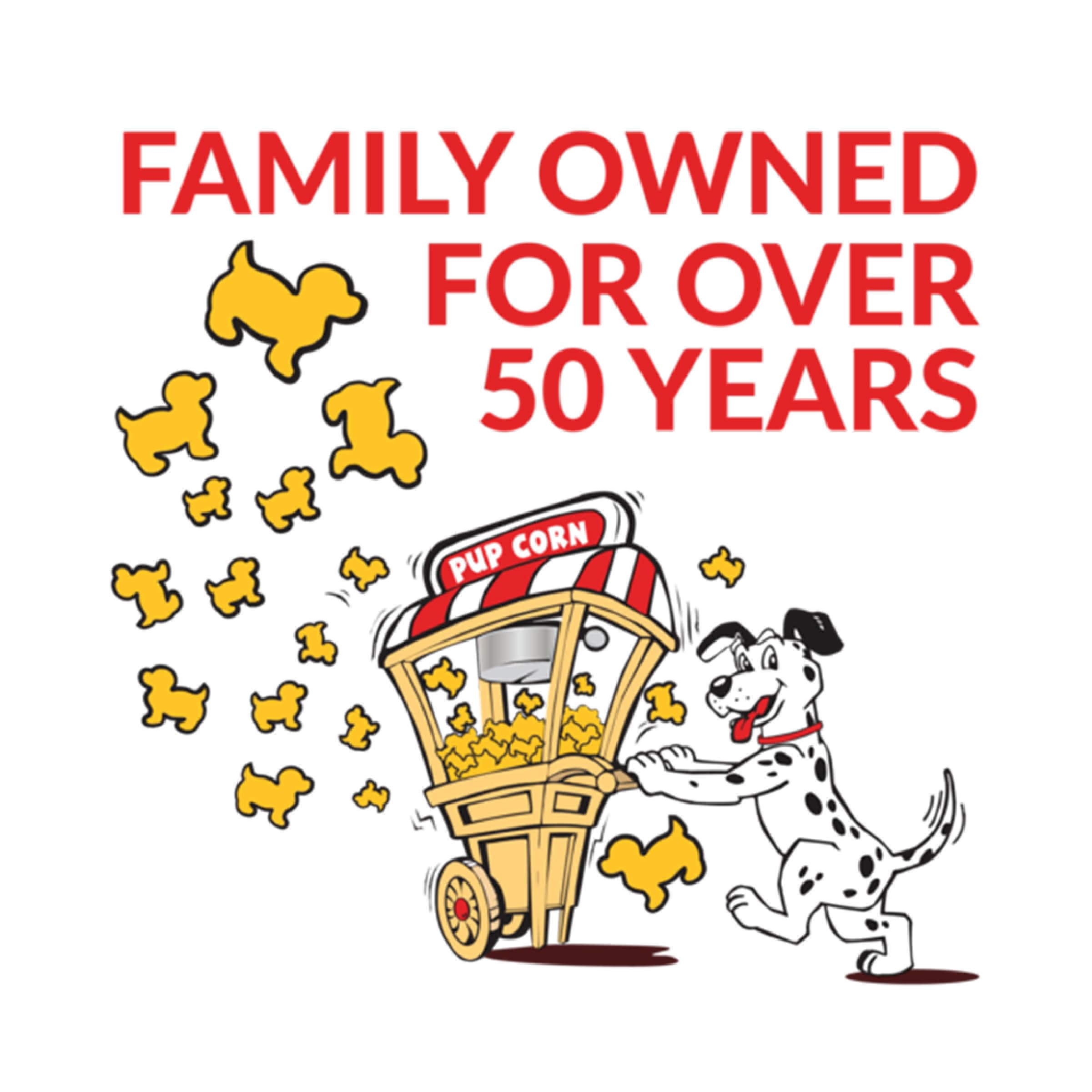 Pup Corn Plus saveurs variées autour du saumon et patate douce.