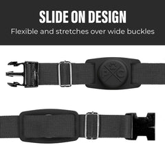 Pup Culture AirTag collier chien: étui durable en silicone