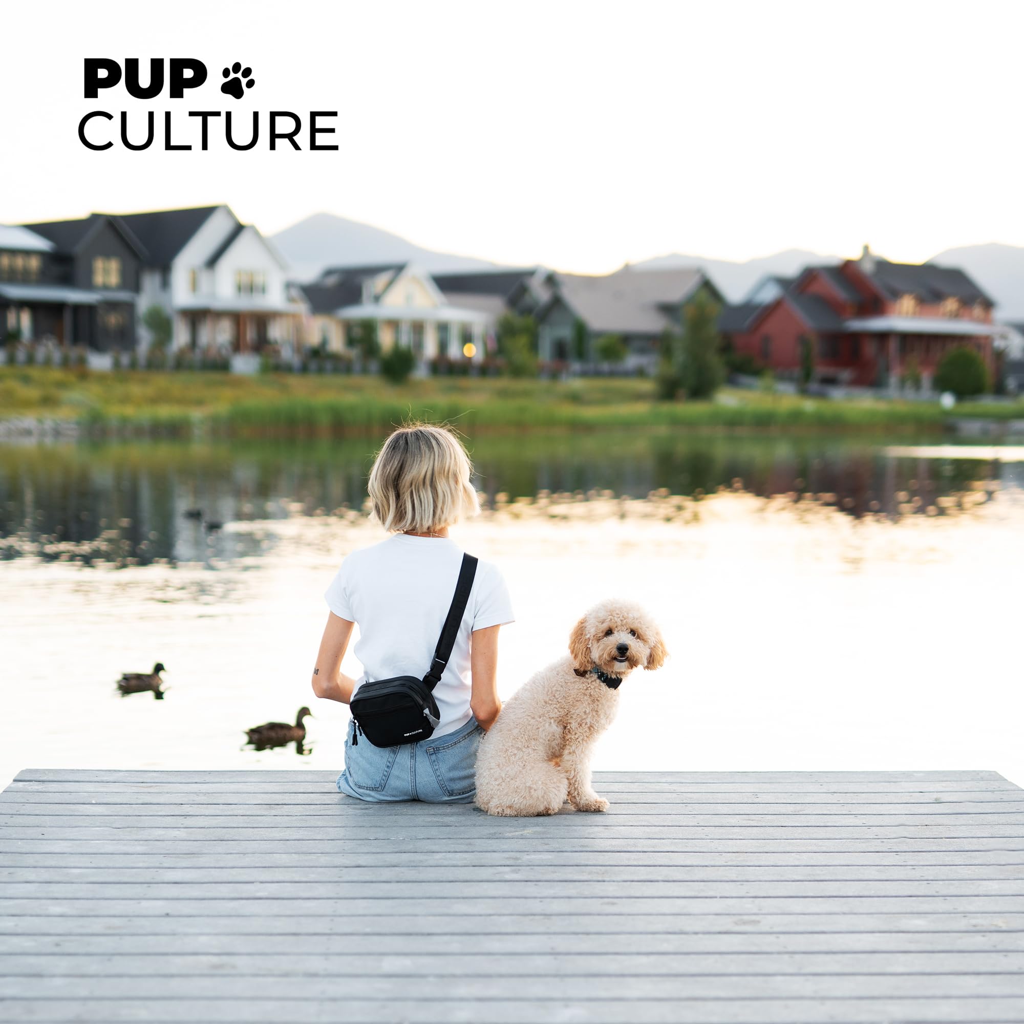 Pup Culture – Nettoyage rapide grâce à la poche amovible lavable.