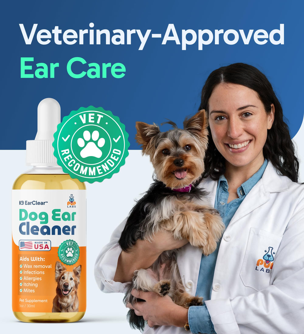 Pup Labs Ear Clear – apaisement des démangeaisons grâce à une action douce