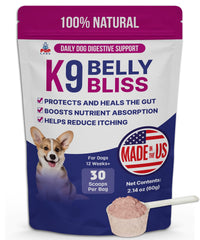 Pup Labs K9 Belly Bliss: dose-cuillere facile pour prébiotique quotidien