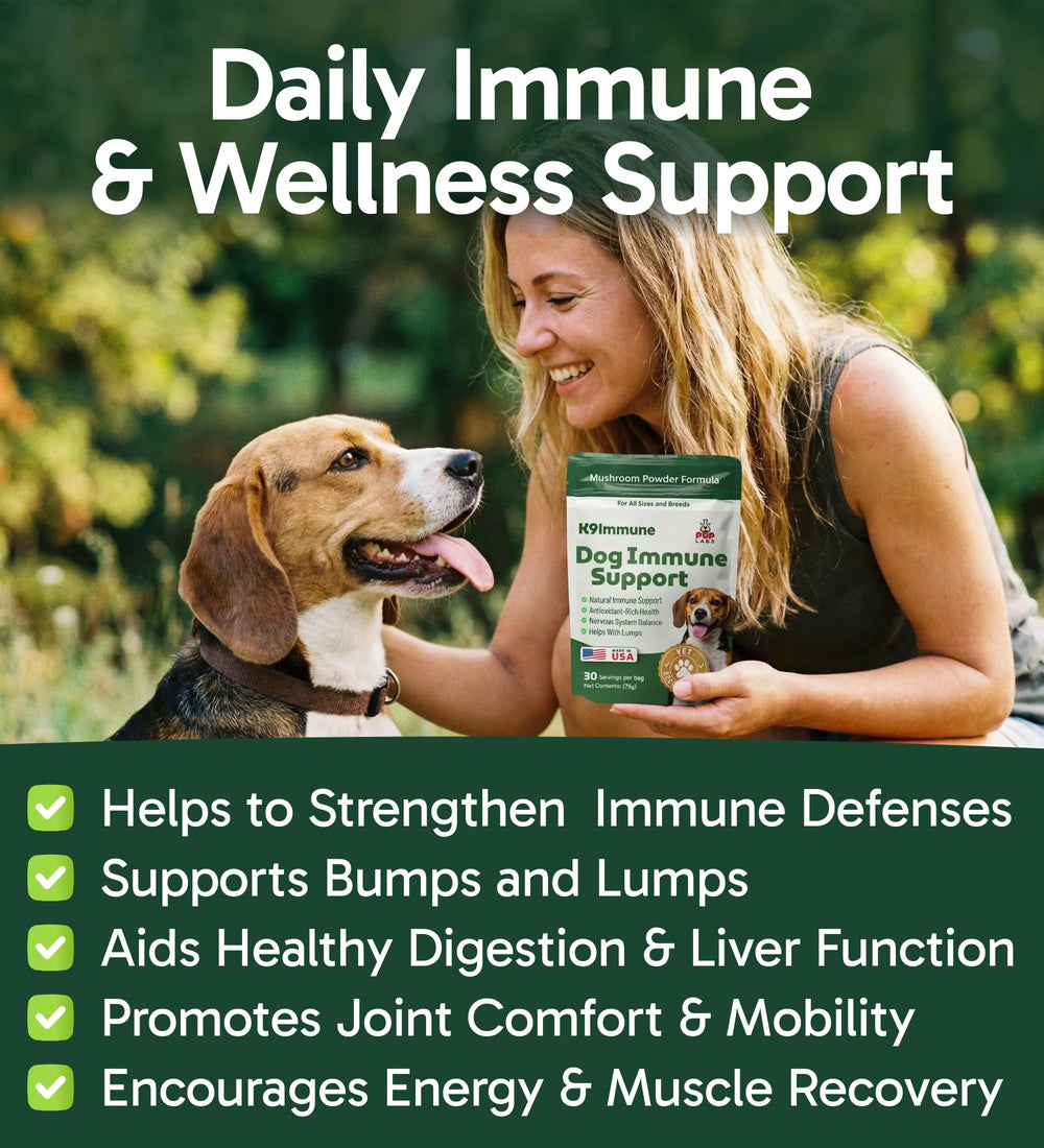 Pup Labs K9 Immune – doseur inclus, dose précise pour digestion et énergie