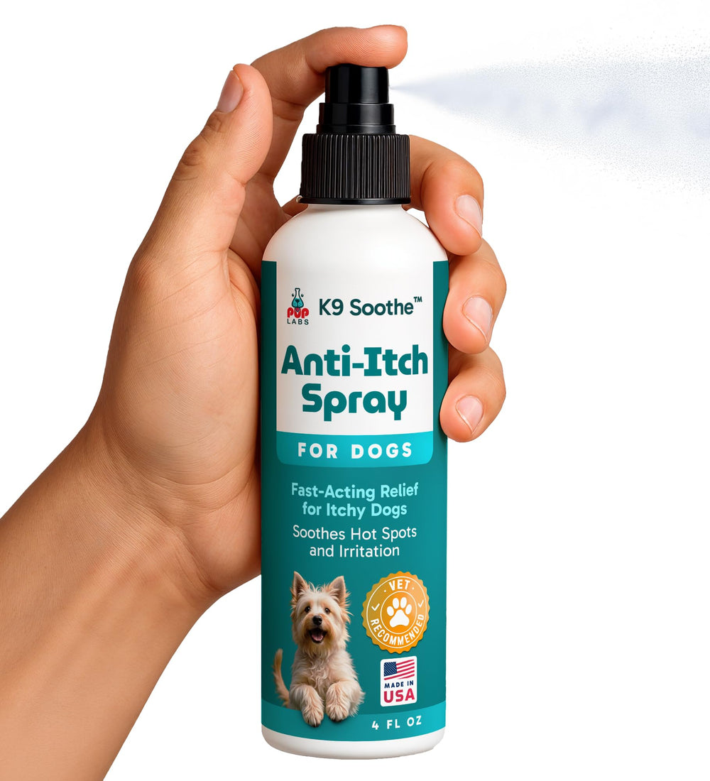 Pup Labs K9 Soothe fabrique-aux-etats-unis : produit fabriqué aux États‑Unis selon normes vétérinaires.