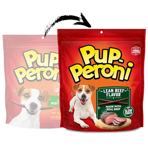 Pup-Peroni Lean Beef - boeuf réel comme ingrédient principal.
