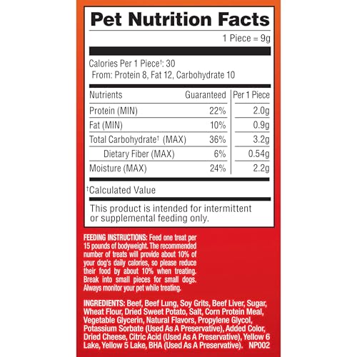 Pup-Peroni Mix Stix sans colorants rouges, choix pratique et sûr.