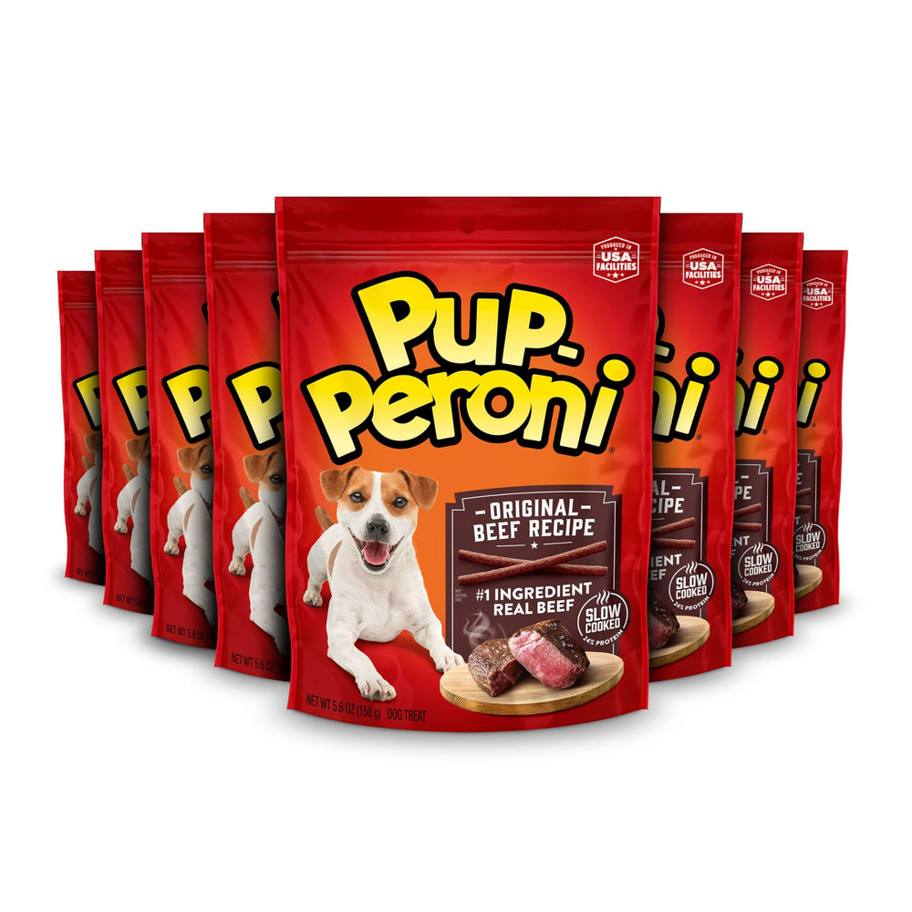Pup-Peroni Original Boeuf: sacs de 8 portions, friandise pratique pour chien.