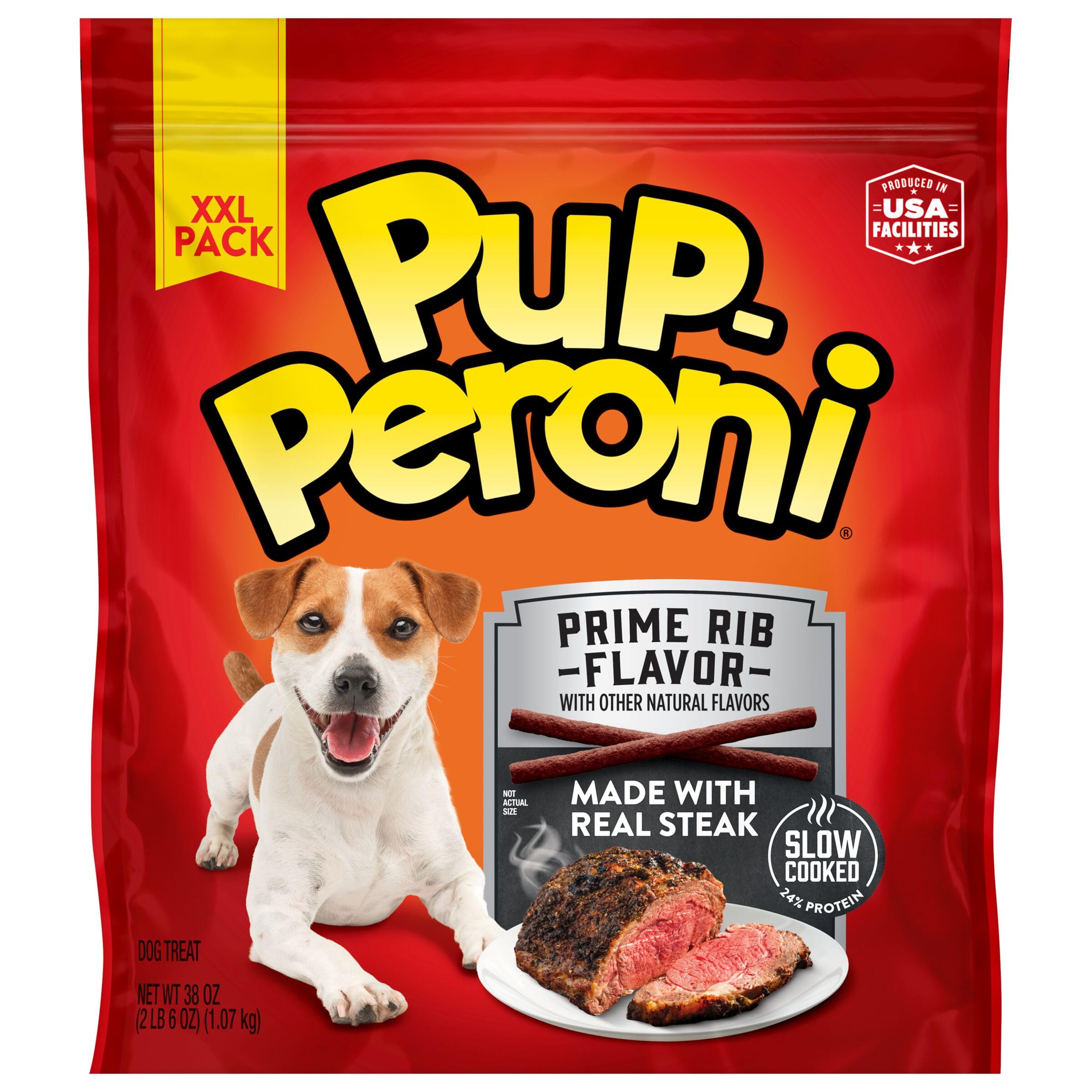 Pup-Peroni Prime Rib cuisson lente qui garde l’humidité et le goût.