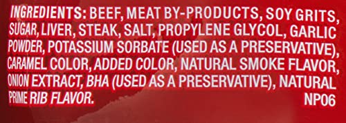 Fabrique9 e0 Spanish Fork, Utah, Pup-Peroni Prime Rib assure trae7abilite9 et origine.
