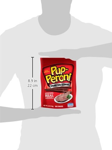 Pup-Peroni Prime Rib sans Red 40 : option plus naturelle.