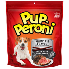 Friandise Pup-Peroni Prime Rib, texture tendre parfaite pour récompenser