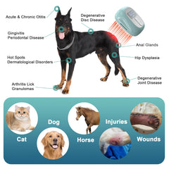 PUPCA brosse nettoyage poils et peau, adaptée à tout type de pelage.