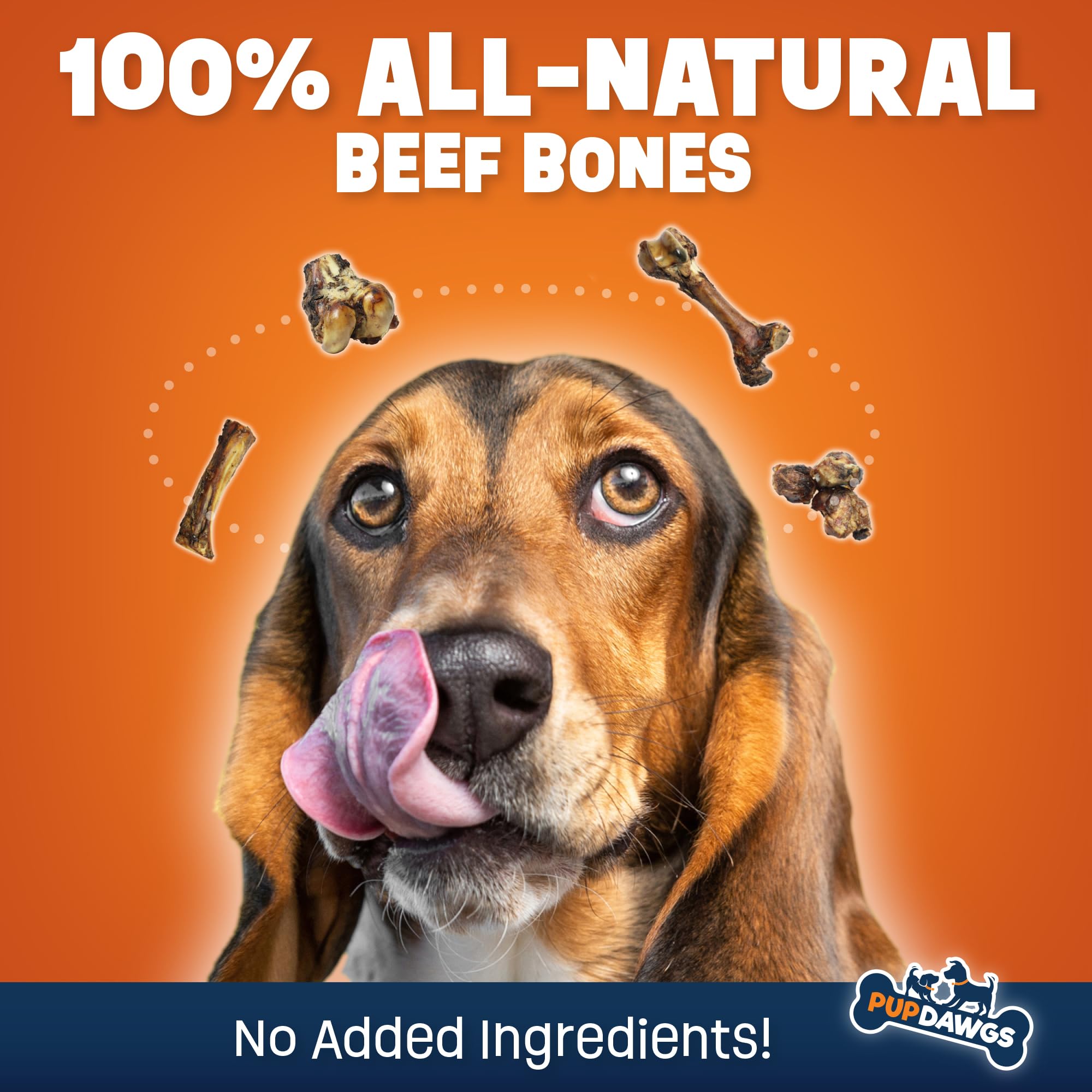 PUPDAWGS arôme-hickory-fume, goût naturel apprécié par les chiens.