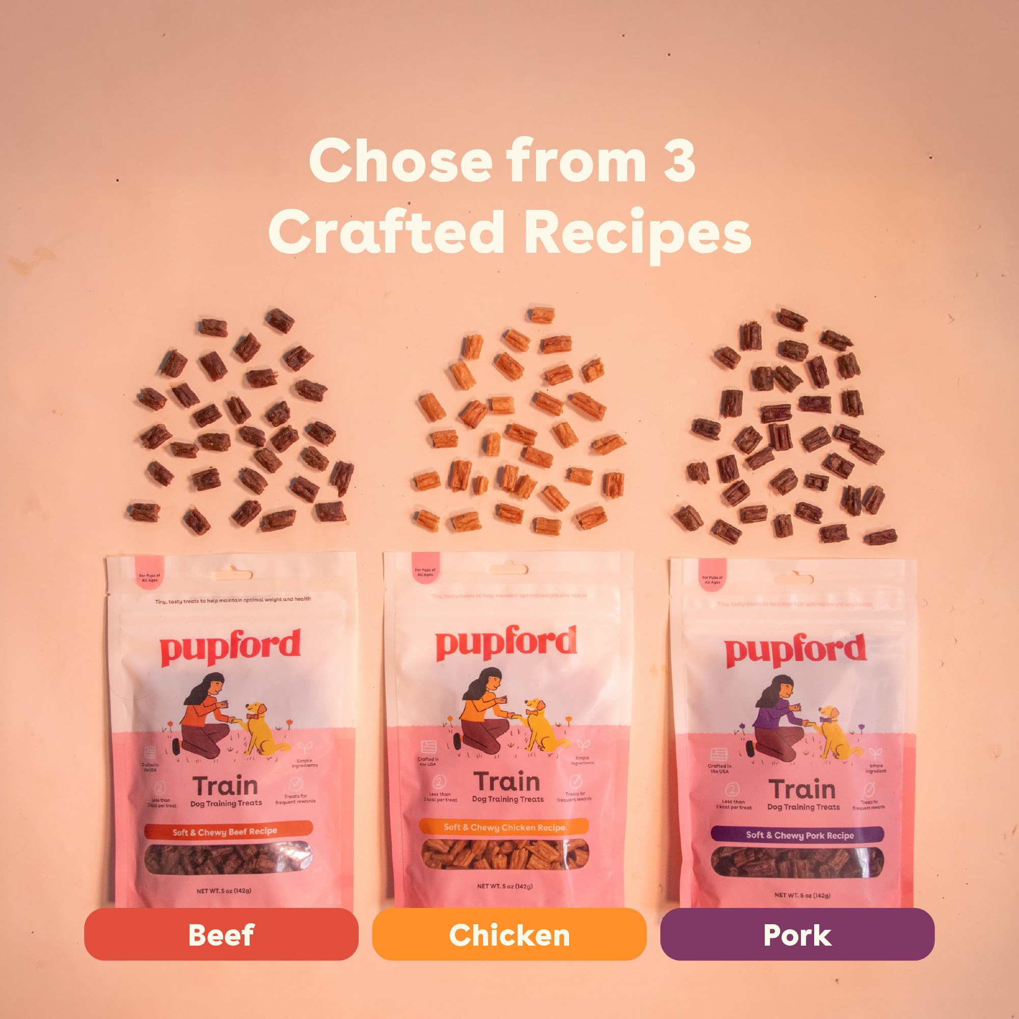 Pupford adaptation pour chiens et chiots, soutien à l'apprentissage progressif.