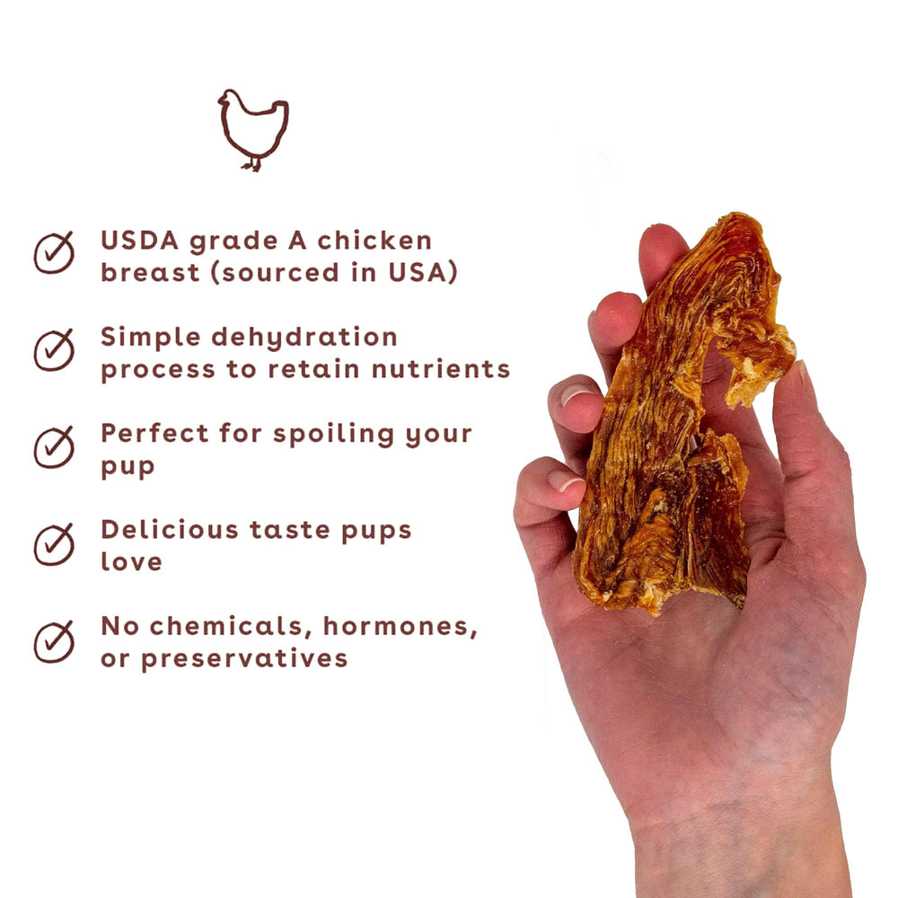 Odeur savoureuse Pupford jerky qui attire l’attention du chien lors des séances