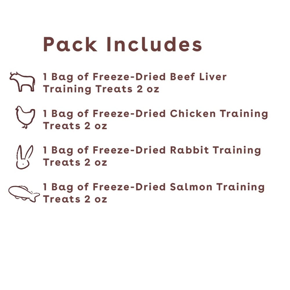 Pupford Bundle foie de boeuf 2oz – option faible en calories et saveur