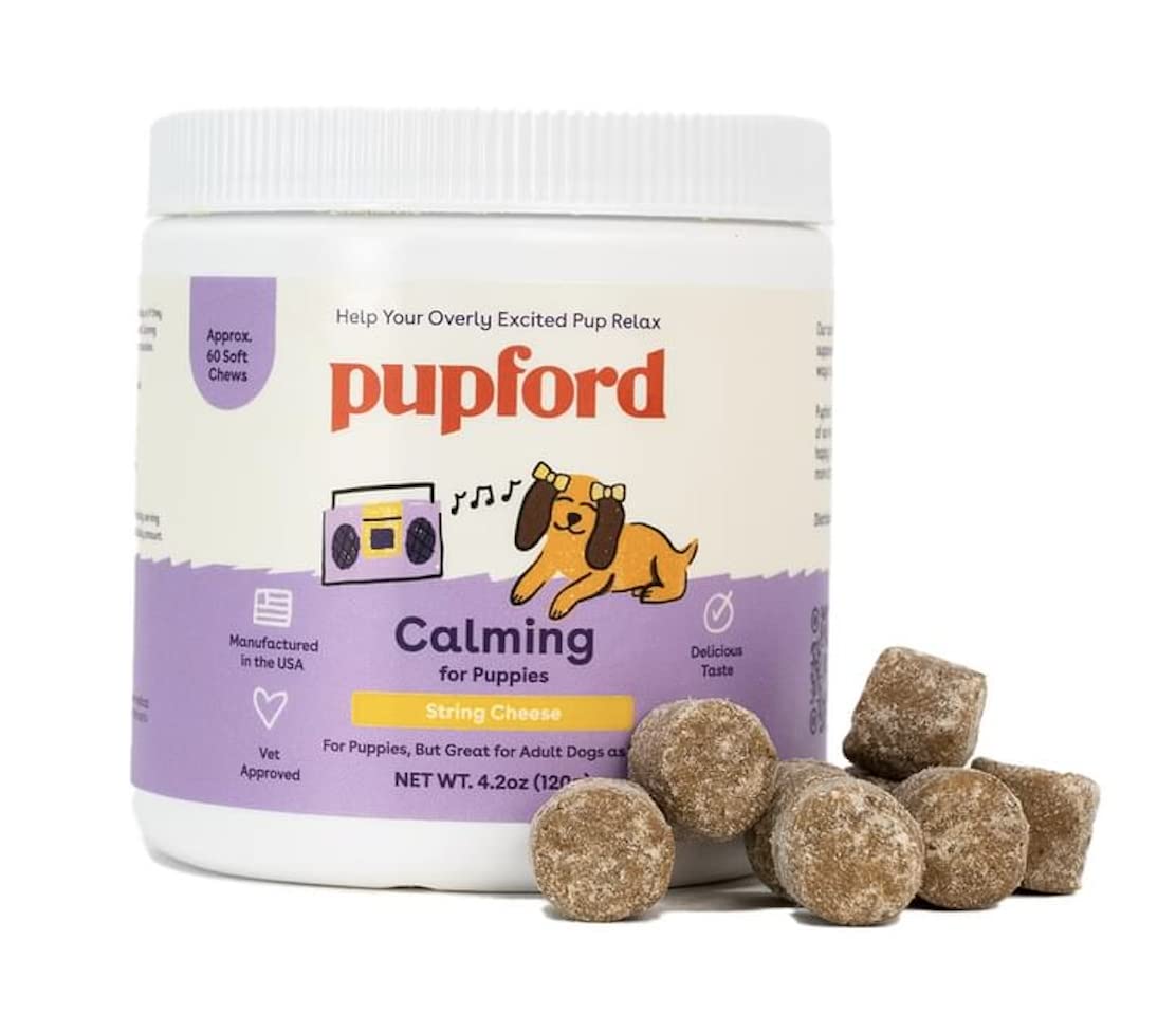 Saveur fromage Pupford Calm, plaisir lors de l’administration.