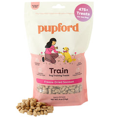 Pupford saumon bouchée d’entraînement, petite taille, récompense rapide.