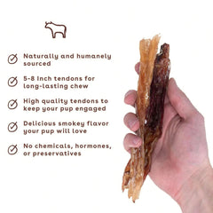 Pupford Tendons de bœuf: mordillage durable pour chien.