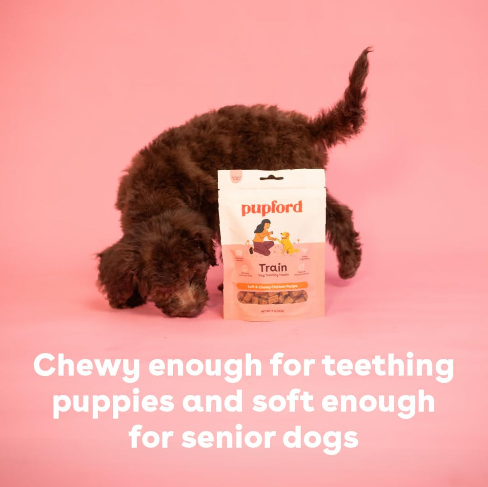 Pupford friandises riches en protéines, idéal pour récompenser lors du dressage.