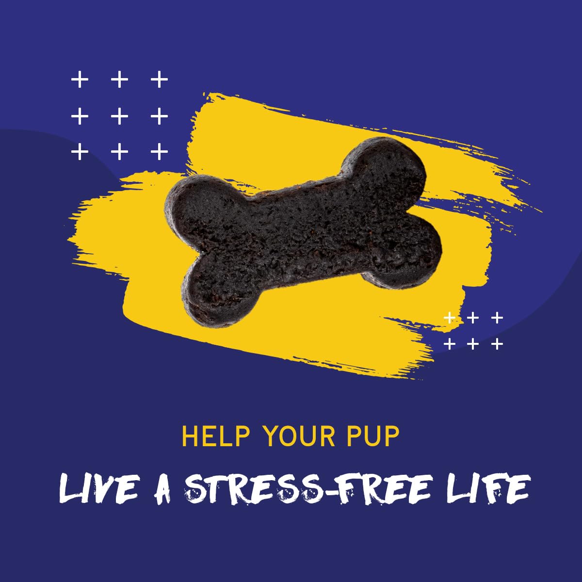 PupGrade usage quotidien pour aider à gérer le stress canin.