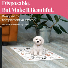Pupiboo tapis anti-fuite avec TPU, empêche les déversements et odeurs.