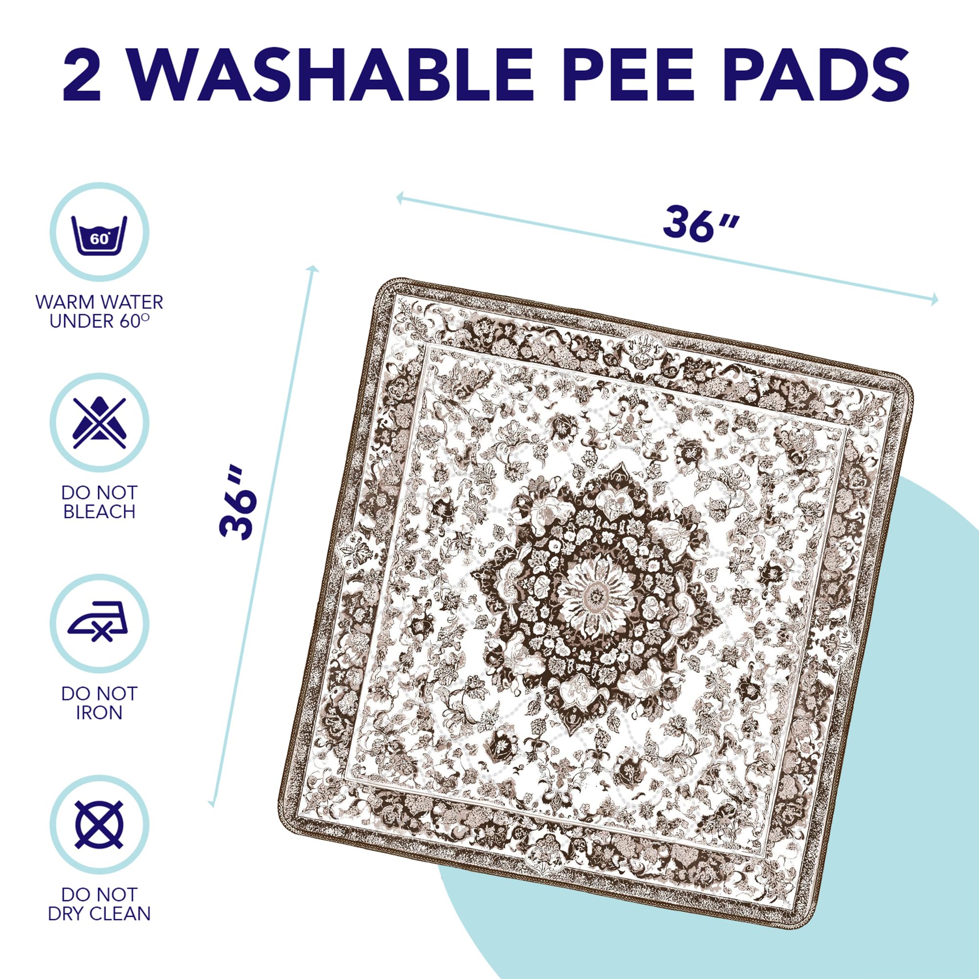 PUPIBOO Tapis anti-glisse pour cage, stabilité assurée.