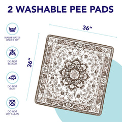 PUPIBOO Tapis anti-glisse pour cage, stabilité assurée.