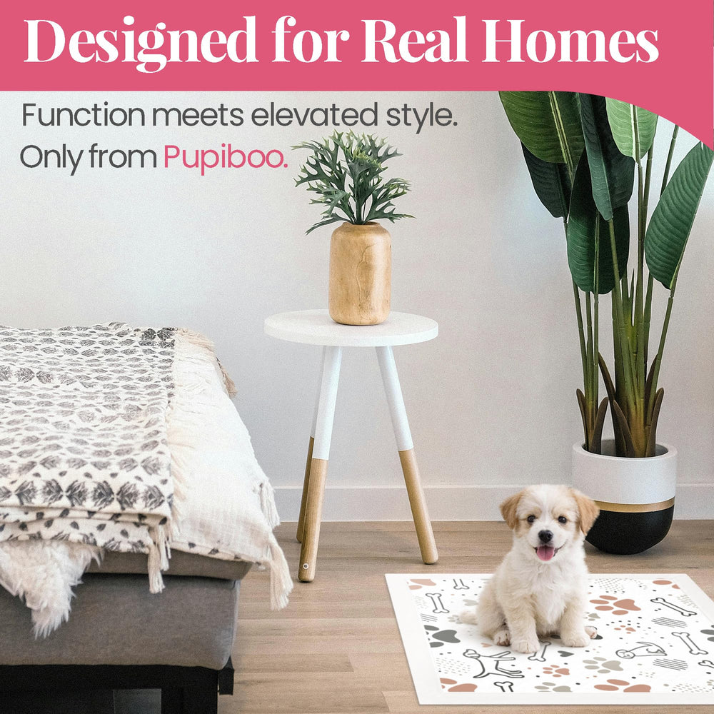 Pupiboo tapis en couleurs et motifs tendance, s'intègre à votre déco.