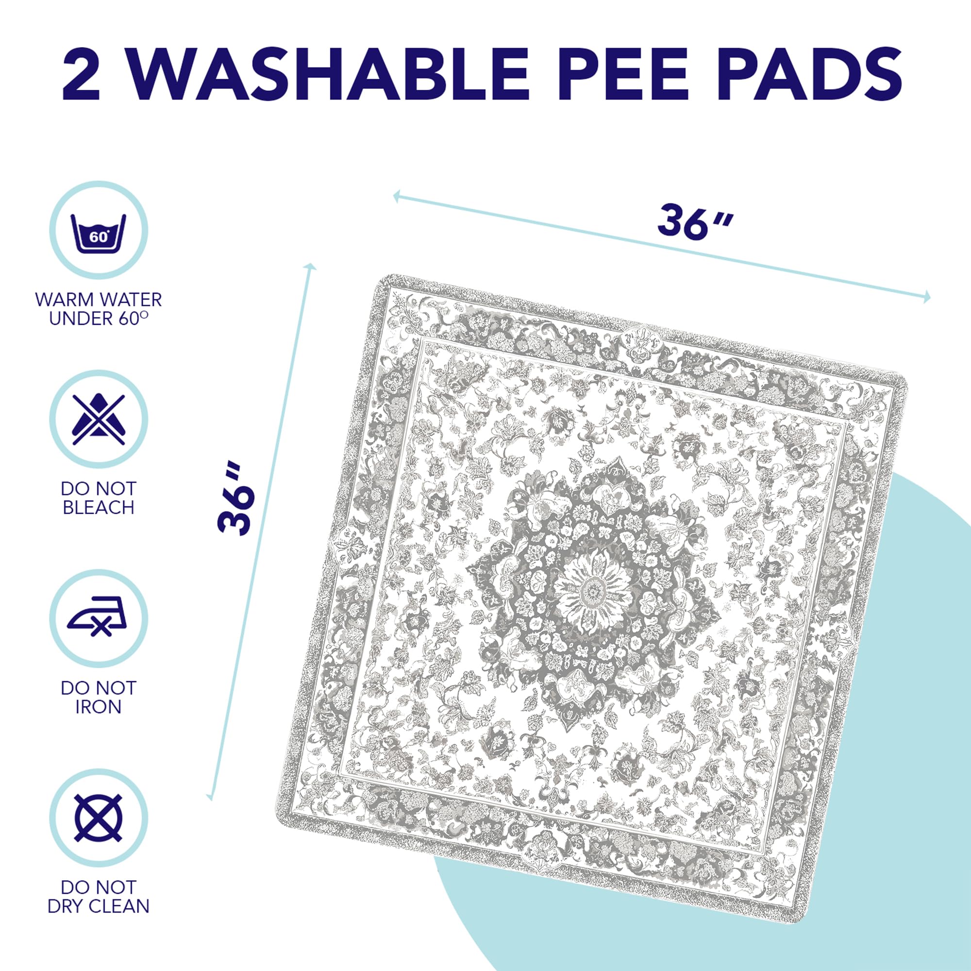 PUPIBOO Tapis doux et confortable pour chiens et chats.