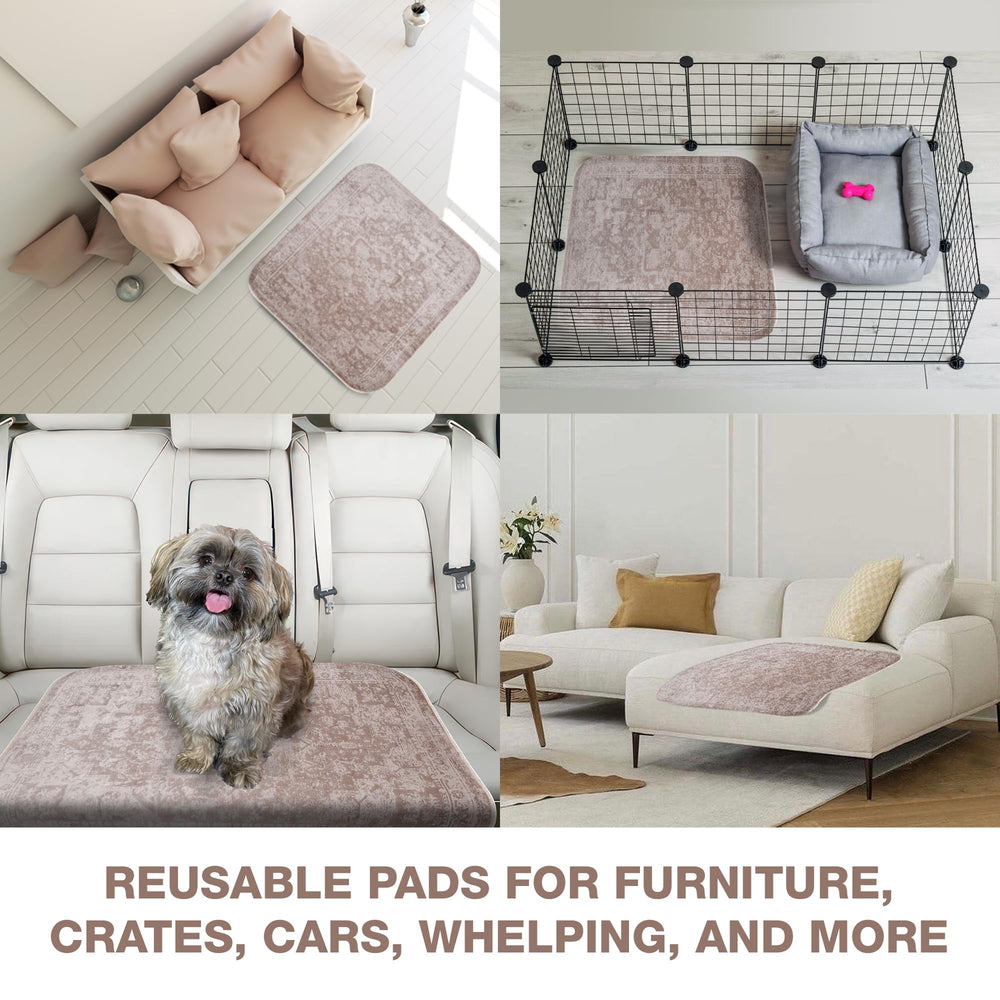 Pupiboo tapis grande taille offre surface généreuse pour tous les animaux.