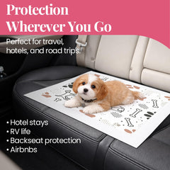 Pupiboo tapis lavable et durable, prêt pour de multiples lavages.