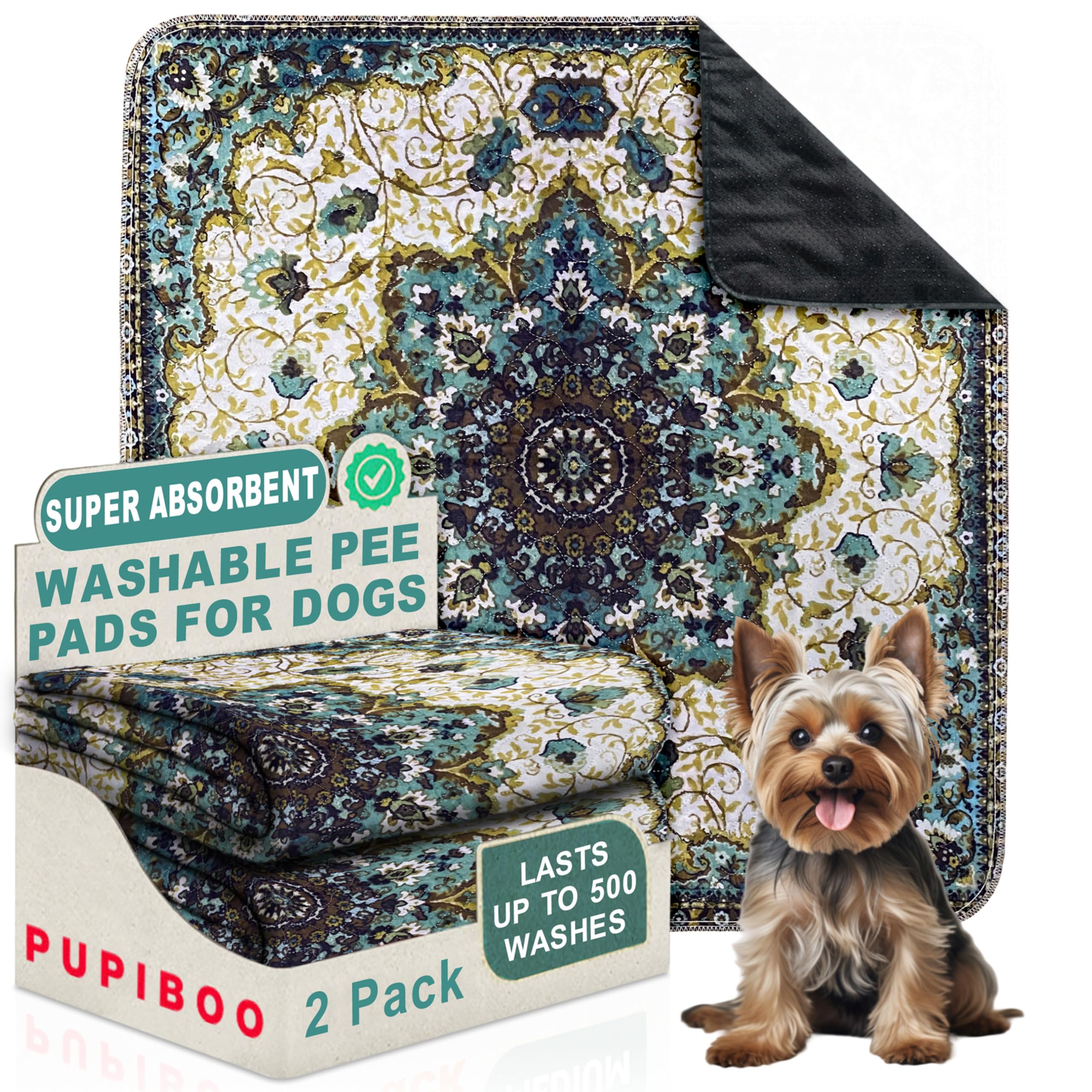 PUPIBOO Tapis Pipi Durable etanche protège sols et meubles.